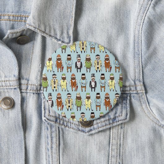 Badge Rond 10 Cm Messieurs (En situation)