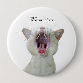 Badge Rond 10 Cm Mewsician (Devant)