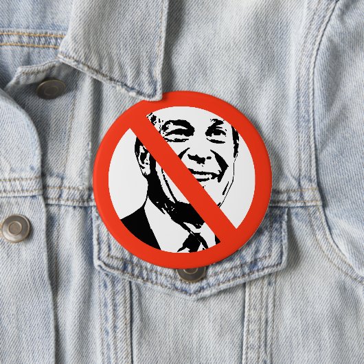 Badge Rond 10 Cm Michael Bloomberg (En situation)