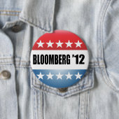 BADGE ROND 10 CM MICHAEL BLOOMBERG (En situation)