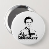 BADGE ROND 10 CM MISSIONNAIRE ROMNEY DE DÉBILE (Devant & derrière)