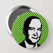 Badge Rond 10 Cm Mitch Daniels 2012 (Devant & derrière)
