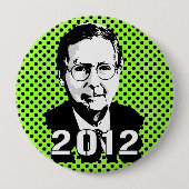 Badge Rond 10 Cm Mitch Mcconnell 2012 (Devant)