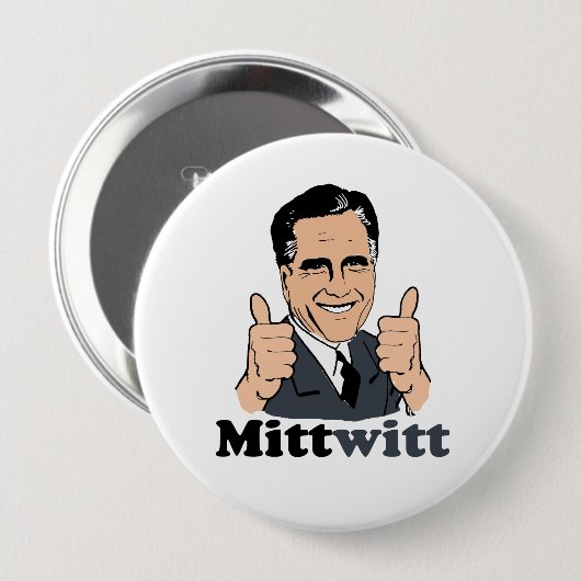 Badge Rond 10 Cm Mittwitt (Devant & derrière)