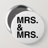 BADGE ROND 10 CM MME ET MME - .PNG (Devant & derrière)