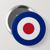 Badge Rond 10 Cm Mod - Roundel classique - Cible de tir à l'arc pou (Devant & derrière)