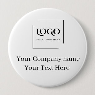 Badge Rond 10 Cm Modèle de logo personnalisé élégant