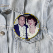 Badge Rond 10 Cm Modèle photo de l'anniversaire (En situation)