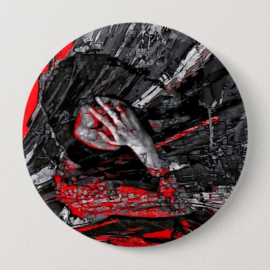 Badge Rond 10 Cm Molten Soul (Devant)
