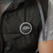 Badge Rond 10 Cm Mont Kinabalu - Ranau Malaisie Sabah Illustration