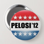 BADGE ROND 10 CM NANCY PELOSI (Devant & derrière)