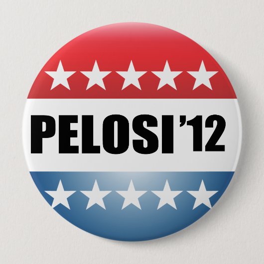 BADGE ROND 10 CM NANCY PELOSI (Devant)