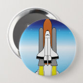Badge Rond 10 Cm Navette (Devant & derrière)