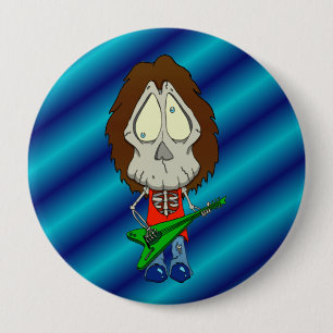 Badge Rond 10 Cm Ne jamais laisser la bande