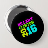 Badge Rond 10 Cm NÉON SWAY.png de HILLARY CLINTON (Devant & derrière)