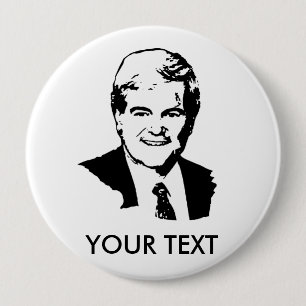 Badge Rond 10 Cm Newt Gingrich