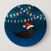 Badge Rond 10 Cm Noël Shearwater (Devant)