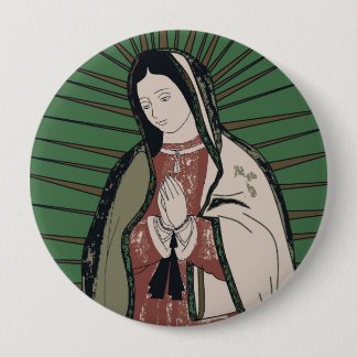 Badge Rond 10 Cm notre dame de guadalupe