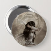 Badge Rond 10 Cm Nous sommes juste des fantômes (Devant & derrière)