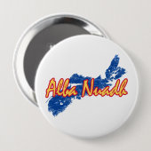 Badge Rond 10 Cm Nouvelle-Écosse (Devant & derrière)