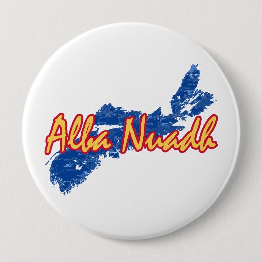 Badge Rond 10 Cm Nouvelle-Écosse (Devant)