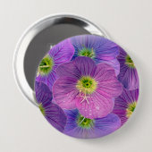Badge Rond 10 Cm Nuances de pourpre (Devant & derrière)