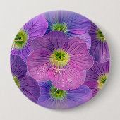 Badge Rond 10 Cm Nuances de pourpre (Devant)