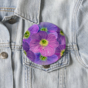 Badge Rond 10 Cm Nuances de violet