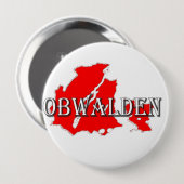 Badge Rond 10 Cm Obwalden (Devant & derrière)
