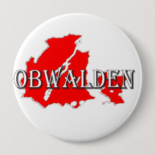Badge Rond 10 Cm Obwalden