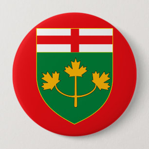 BADGE ROND 10 CM ONTARIO