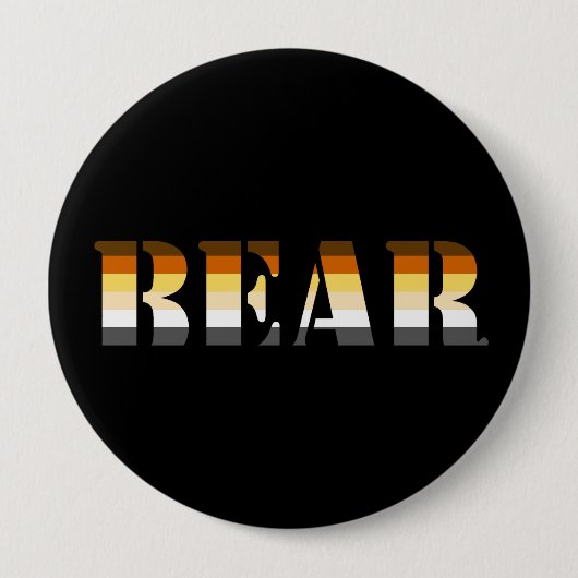 BADGE ROND 10 CM OURS (Devant)