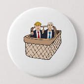Badge Rond 10 Cm Panier de penny d'atout de Deplorables -- (Devant)