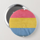 BADGE ROND 10 CM PANSEXUAL (Devant & derrière)