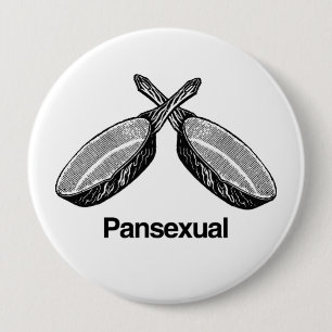 Badge Rond 10 Cm Pansexuel -