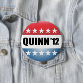 BADGE ROND 10 CM PAT QUINN (En situation)