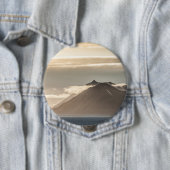 Badge Rond 10 Cm Paysage de Svalbard (En situation)
