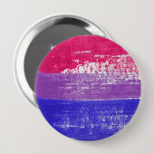 Badge Rond 10 Cm Peinture à fioritures bisexuelle (Devant & derrière)