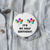 Badge Rond 10 Cm Pin d'anniversaire (En situation)