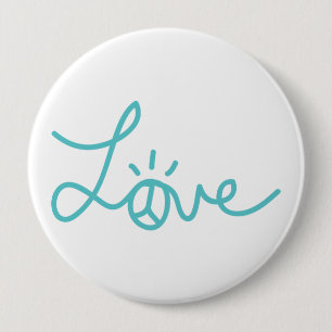 Badge Rond 10 Cm Pin en bon état d'amour