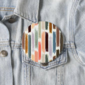 Badge Rond 10 Cm Pluie de couleurs 2 (En situation)