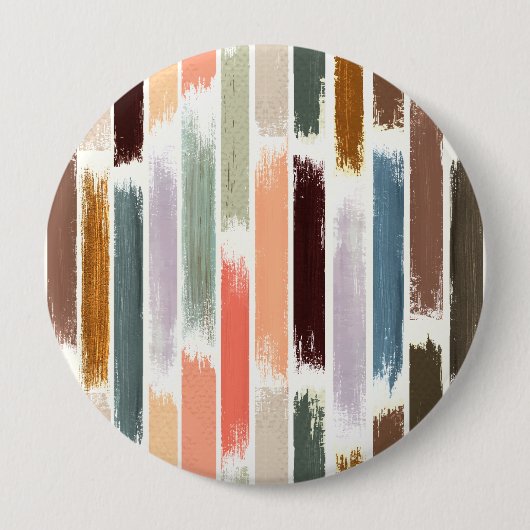 Badge Rond 10 Cm Pluie de couleurs 2 (Devant)