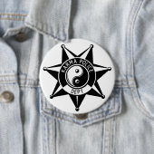 Badge Rond 10 Cm Police de karma ! (En situation)