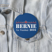Badge Rond 10 Cm Ponceuses de Bernie pour le président 2016 (En situation)
