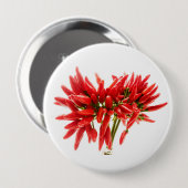 Badge Rond 10 Cm Ppers piment (Devant & derrière)