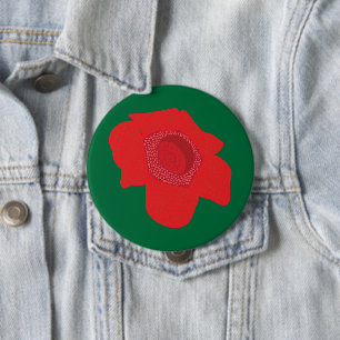 Badge Rond 10 Cm Rafflesia