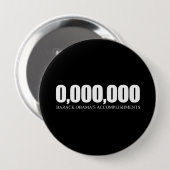 Badge Rond 10 Cm Réalisations d'Obama (Devant & derrière)