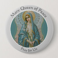 Reine bénie de Vierge Marie de catholique de paix