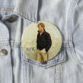 Badge Rond 10 Cm Robert F. Kennedy (En situation)
