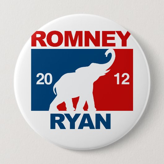 Badge Rond 10 Cm ROMNEY RYAN 2012 ICON.png PROFESSIONNELS (Devant)
